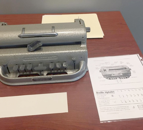 Braille typewriter
