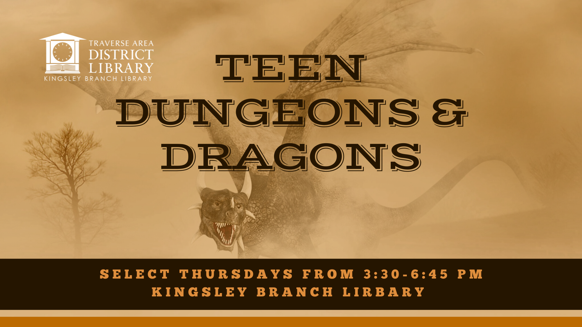 Teen Dungeons & Dragons | Traverse Area District Library