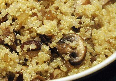 Quinoa with Leeks and Mushrooms Thumbnail