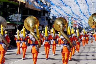 Band in a parade