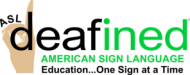 Logo of ASLdeafined