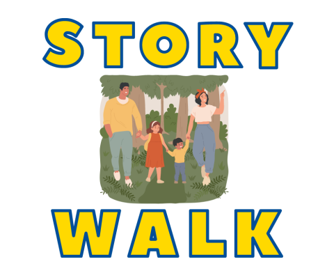 Story Walk 2024 - family walking
