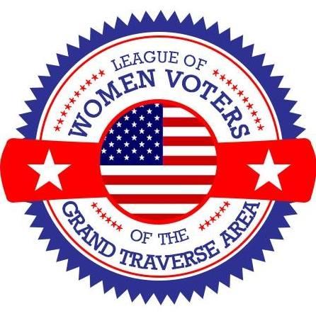 Logo for the Leage of Women Voters - Grand Traverse Area
