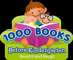 1000 Books Before Kindergarten Logo