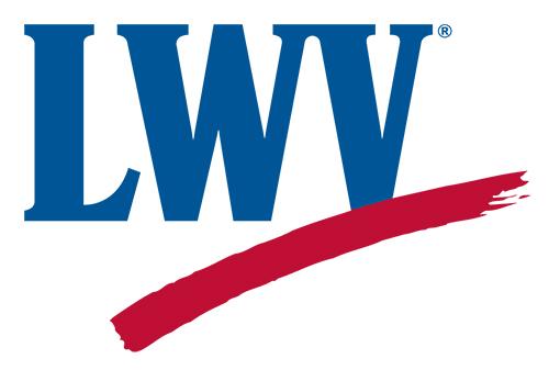 Logo for the League of Women Voters